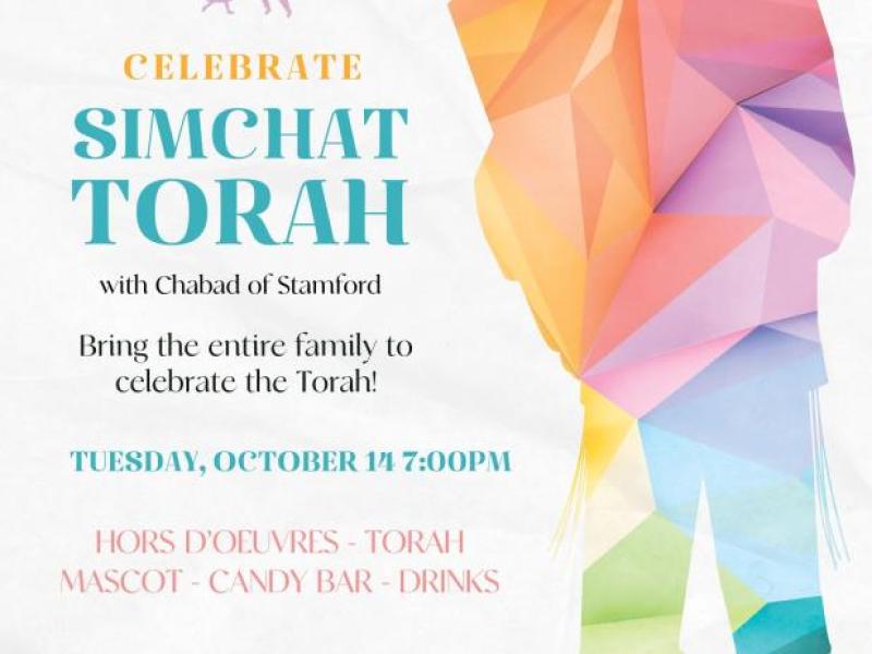 Simchat Torah Hakafot - Tue Oct 14 at 7pm