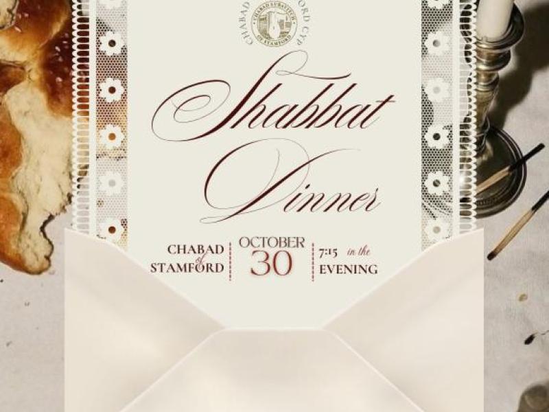 CYP Shabbat Dinner - Friday, Oct 30 at 7:15pm