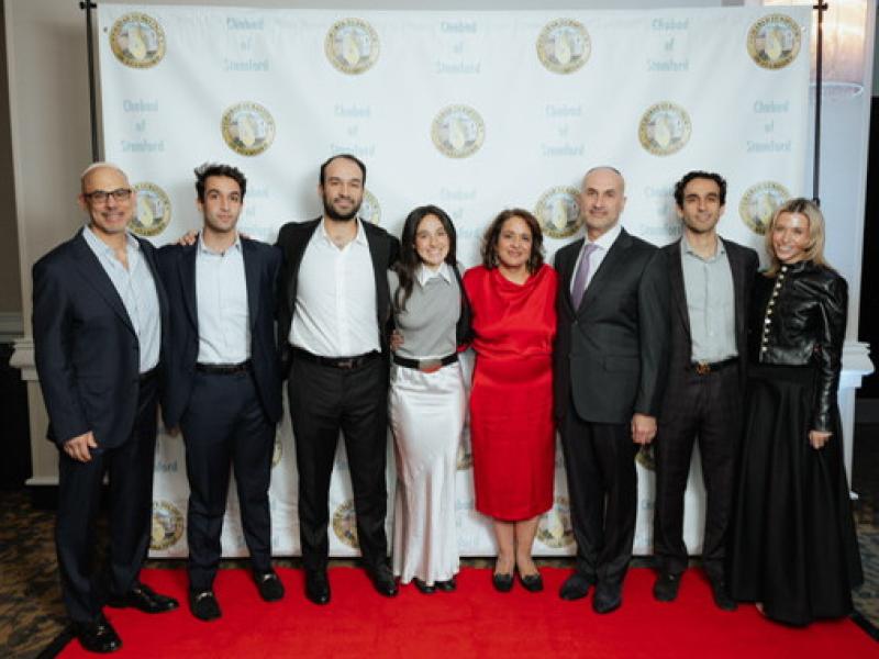 Robert Yaghoubian and Neda Khaghan (Lamplighter Award)