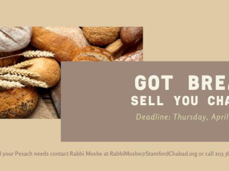 Sell Your Chametz