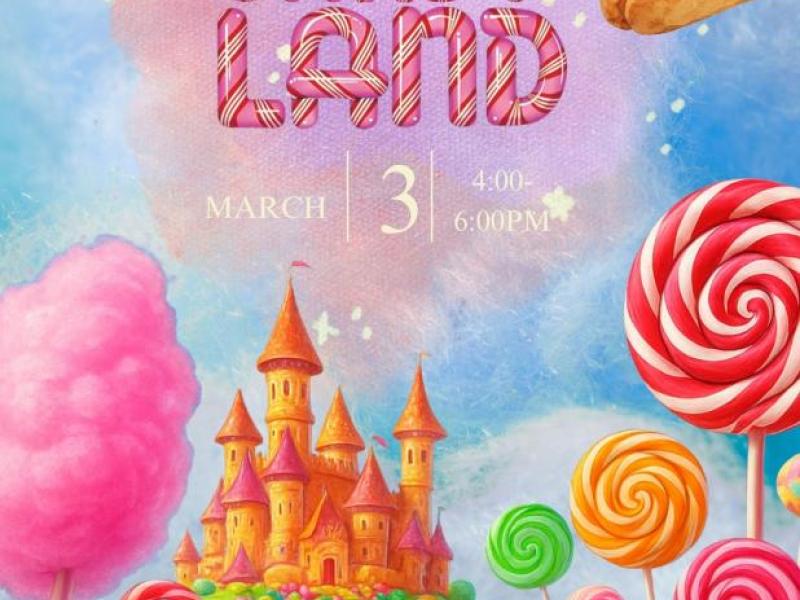 Purim in Candyland - March 3 at 4pm